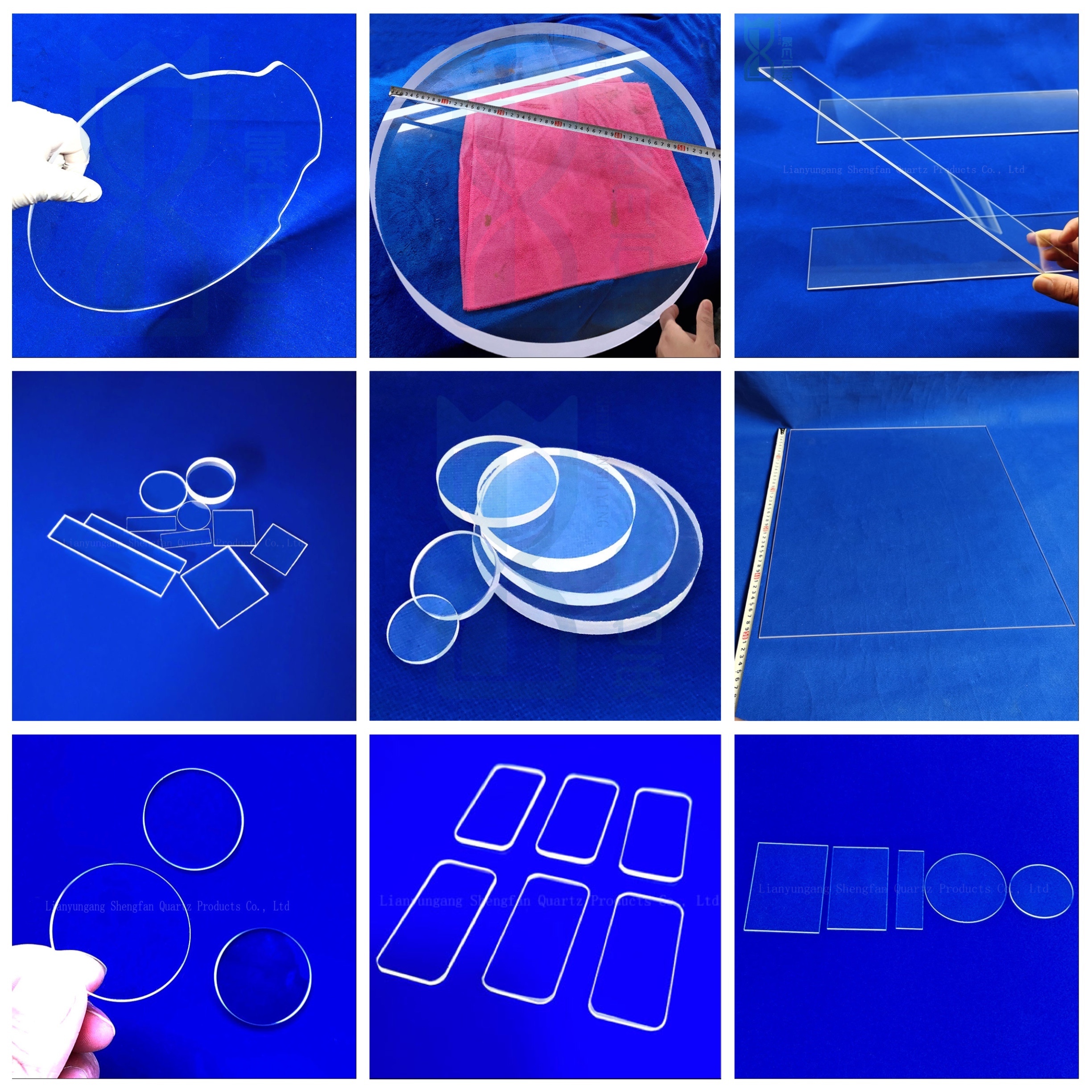 أحدث حالة شركة حول USA Client Case Study High-Purity Quartz Sheets for Industrial High-Temperature Observation Windows-Eva