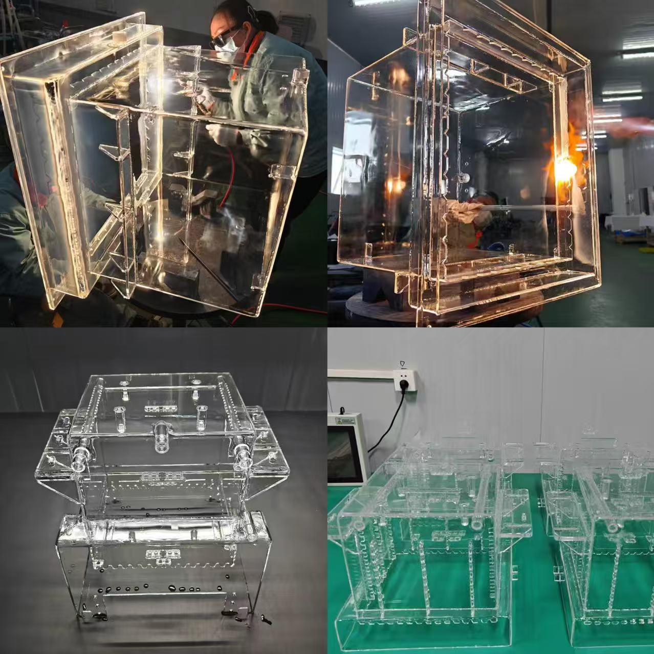 أحدث حالة شركة حول Performance and Advantages of Quartz Square Container / Quartz Square Tank-sara