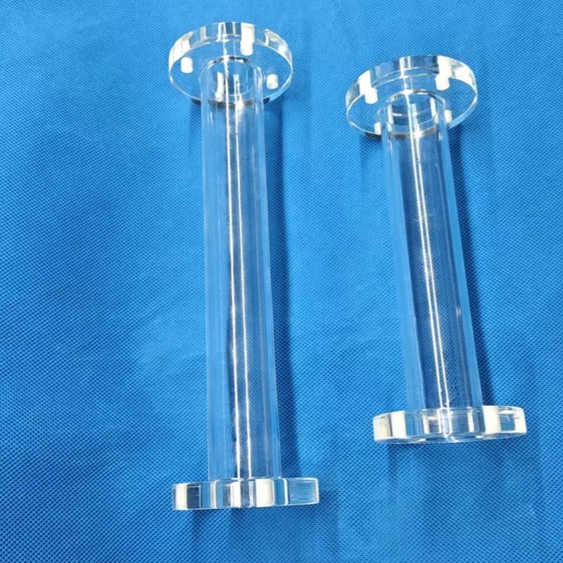 أحدث حالة شركة حول Product Introduction of Quartz Flange Tube-sara