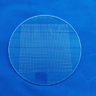Transparent Quartz Glass Plate Heat Resistance Processing Laser Drilling With Hole