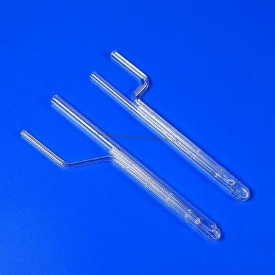 جودة  Custom High Temperature and Corrosion Resistant BET Quartz Sample Tubes for Laboratory Use مصنع