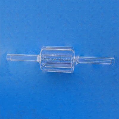 جودة  Clear Quartz Glass Tube with No Air Bubble and Good Electrical Insulation for Photovoltaic Applications مصنع
