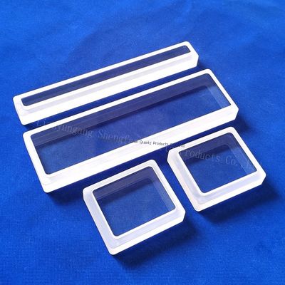 جودة  High Purity Fused Quartz Plate with 92% Light Transmittance, 1150℃ Working Temperature, and 2.2g/cm³ Density مصنع