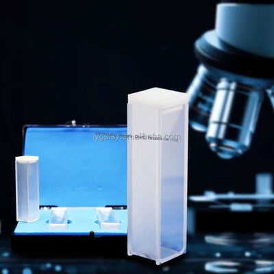 جودة  High-temperature and Corrosion Resistant Quartz Glass Colorimeter Cuvette with 3.5ml Capacity مصنع