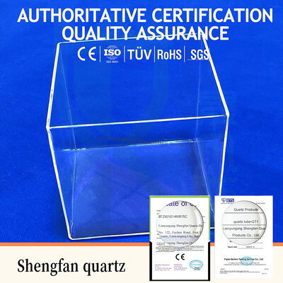 جودة  High Purity Quartz  Crucible High Temperature Resistant Transparent Quartz Crucible Laboratory Melting Material Crucible مصنع
