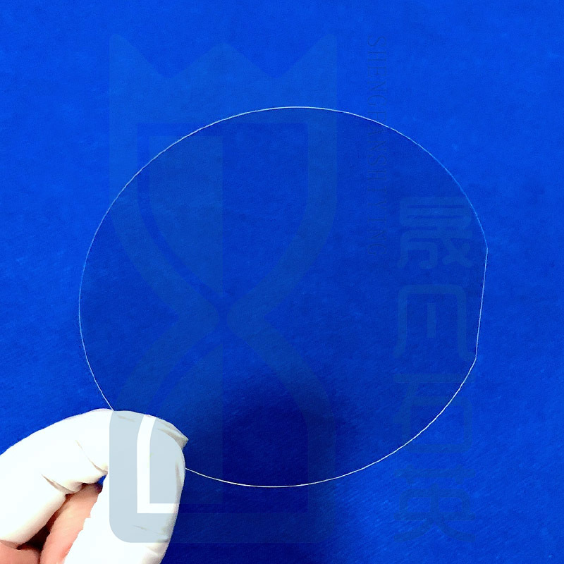 High-transparency transparent quartz wafers are used for quartz boats ...