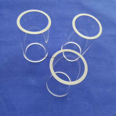 كم غلاف كوارتز لمصباح الأشعة فوق البنفسجية مقاوم للتآكل مع عزل كهربائي جيد ونفاذية ضوء عالية للمصابيح المبيدة للجراثيم