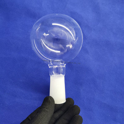 مفاعل أنبوب زجاجي من الكوارتز الشفاف المخصص