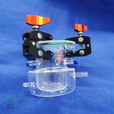 صناعة مخصصة مفاعل الزجاج الكوارتز واضح للمختبر