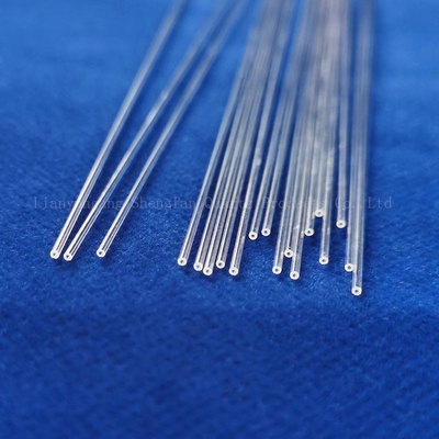 تخصيص درجة حرارة عالية ومقاومة للتآكل نقاء عالية الكوارتز الجدار الشعري سمك 0.25mm