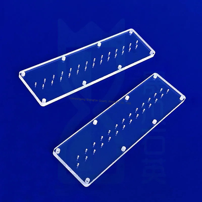 إطلاق العنان لإمكانات كاملة من البصريات الدقة صفيحة الزجاج الكوارتز