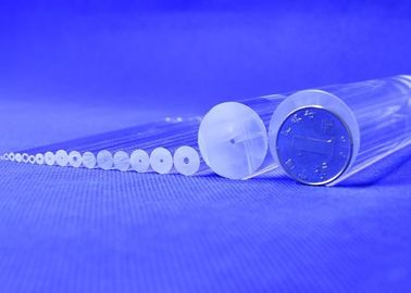 كيميائي UV قطب الكوارتز الصلبة المواد الصديقة للبيئة 0.25-0.5mm قطر داخلي دقة عالية