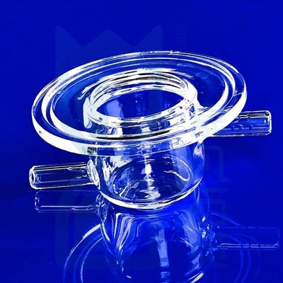 قياس السائل المحمّل حسب الطلب مفاعل الكوارتز ذو درجة حرارة عالية 50ml-1000ml