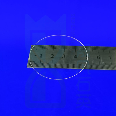 النافذة ذات النور العالي الشريحة الزجاجية الكوارتزية 2 "4" 6 " الكوارتز الوافر الوافر 0.3mm سمك