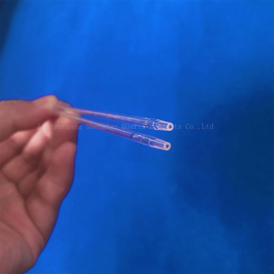مصنع خصيص مقاومة درجات الحرارة العالية 1mm-10mm قطر صغير الشعيرات الدموية أنبوب الزجاج الكوارتز