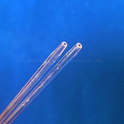 مصنع خصيص مقاومة درجات الحرارة العالية 1mm-10mm قطر صغير الشعيرات الدموية أنبوب الزجاج الكوارتز
