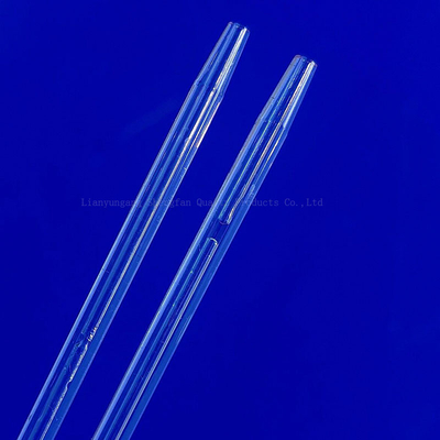 مصنع خصيص مقاومة درجات الحرارة العالية 1mm-10mm قطر صغير الشعيرات الدموية أنبوب الزجاج الكوارتز