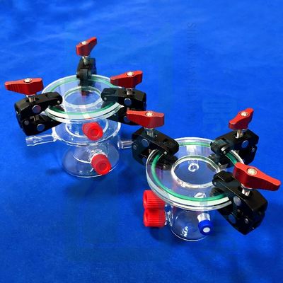 معدات كيميائية مختبرية عالية الجودة 500ml 1000ml الكوارتز المفاعل الكوارتز الفوتوكيميائي