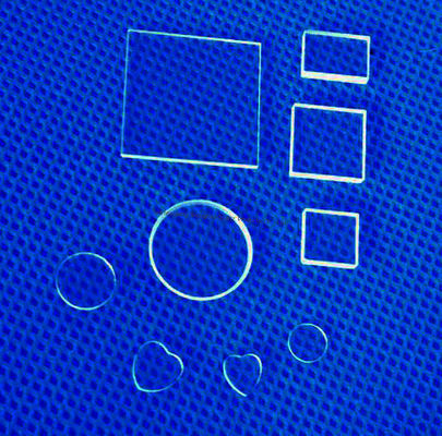 أوراق زجاجية الكوارتز عالية النقاء وشفافة للغاية للنوافذ البصرية