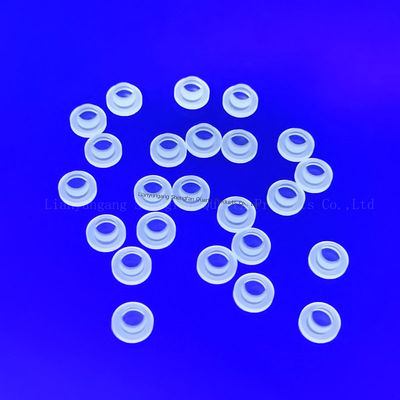 لوحة الكوارتز المذابة المخصصة بنسبة 92٪ من انتقالات الضوء 2.2g / cm3 الكثافة و 1150 درجة مئوية درجة حرارة العمل