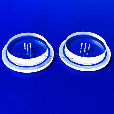 لوحة زجاجية الكوارتز المقاومة لدرجات الحرارة العالية المقاومة للتآكل للطبقات البصرية