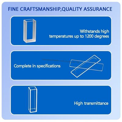 تخصيص لوح زجاج الكوارتز المنصهر البصري الشفاف من السيليكا المنصهرة