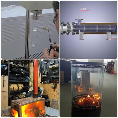 أنبوب زجاج الكوارتز المنصهر لفرن CVD عالي النقاء والمقاوم لدرجات الحرارة العالية 1100 درجة مئوية