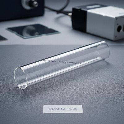 Clear Quartz Tube for Semiconductor Applications with High Temperature Resistance and Customizable Size