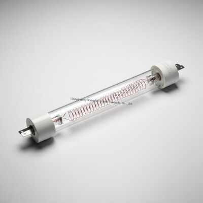 أنبوب الزجاج الكوارتز الشفاف عالي الانتقال مع عزل كهربائي جيد ومقاومة للتآكل