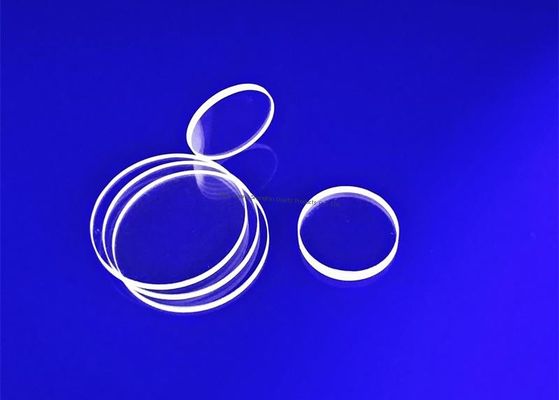 Clear High Temperature Resistance Glass Plates JGS1 Fused Silica Quartz Disc