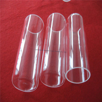 نظافة عالية 99.99٪ SiO2 أنبوب الزجاج الكوارتز مع 1180 درجة مئوية نقطة التهوية و 1100 درجة مئوية نقطة التوتر للتطبيقات أشباه الموصلات