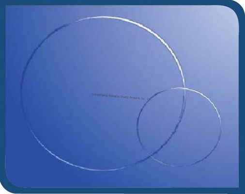 صفيحة زجاجية كوارزية UV شفافة مع SIO2 99.99٪ كثافة 2.2g / cm3