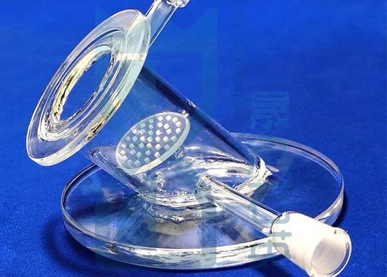 عالية النقاء الكوارتز الزجاج مفاعل مختبر الزجاج مفاعل العلوم مختبر الأواني الزجاجية مفاعل الزجاج القياسي للمختبر