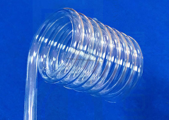 أنبوب زجاجي الكوارتز الواضح 300 مم OD للضوء UVC مع مقاومة درجات الحرارة العالية