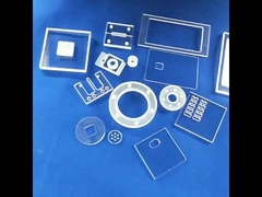 OEM ODM لوحات زجاجية واضحة مضادة للحمض انتقال الضوء العالي الكوارتز الموثوق به