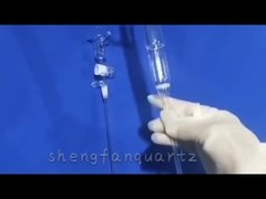 أنبوب اختبار متدرج غير سام، تبلور غير مشوه، غير ضار، صديق للبيئة