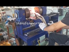 معالجة إضافية عالية النقاء لأنابيب الكوارتز المنصهرة ذات الفتحات