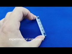 قضيب زجاج الكوارتز عالي النفاذية لحفر الليزر لأشباه الموصلات مع التثقيب