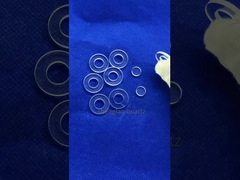 قطع زجاج الكوارتز المخصصة لـ CNC المقاومة لدرجات الحرارة العالية