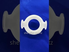 أداة الكوارتز المكسوة غير الشفافة عالية درجة الحرارة ومقاومة للتآكل