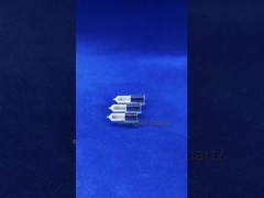 أجزاء الدقة الكوارتزية عالية درجة الحرارة المعدة حسب الطلب CNC