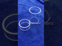 المصنع الطلبية الكوارتز أنبوب الزجاج قطر كبير