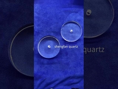 تلميع زجاج الكوارتز الشفاف تنصهر قضيب السيليكا لشريط الألياف