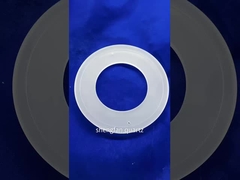 أجزاء الكوارتز المذابة المصنعة بالآلة الآلية سطح متجمد 450 مم