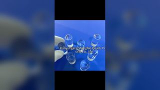 أنبوب كوارتز شفاف بدرجة حرارة عالية من المصنع أنبوب زجاجي كوارتز شفاف